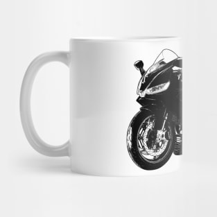 RS660 Bike Sketch Art Mug